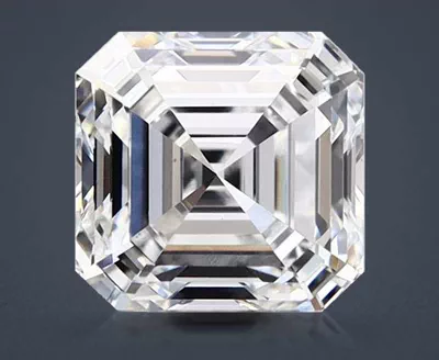 2.09ct E VVS2 Rare Carat Ideal Cut Asscher Lab Grown Diamond