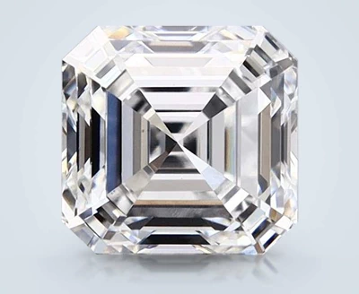 2.09ct E VVS2 Rare Carat Ideal Cut Asscher Lab Grown Diamond