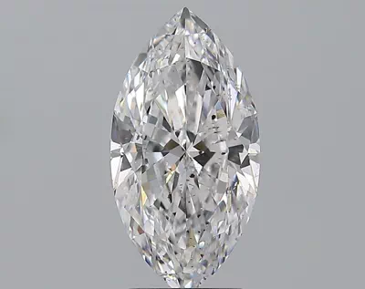 2.50ct D SI2 Rare Carat Ideal Cut Marquise Diamond