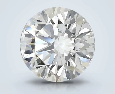 4.27ct G VVS2 Rare Carat Ideal Cut Round Diamond