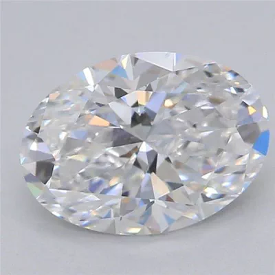 1.03ct D VVS2 Rare Carat Ideal Cut Oval Lab Grown Diamond