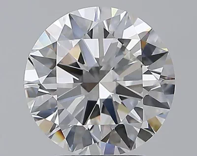 2.81ct F IF Rare Carat Ideal Cut Round Diamond