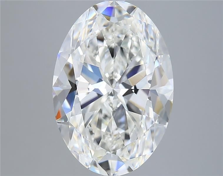 7.01ct G VS1 Rare Carat Ideal Cut Oval Diamond