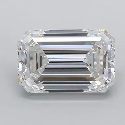 1.54ct E VS1 Rare Carat Ideal Cut Emerald Lab Grown Diamond