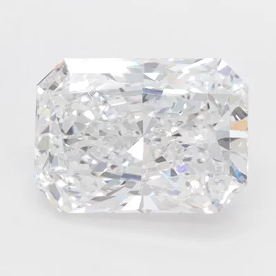 2.08ct D VVS1 Rare Carat Ideal Cut Radiant Lab Grown Diamond
