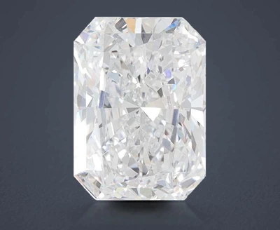 2.08ct D VVS1 Rare Carat Ideal Cut Radiant Lab Grown Diamond