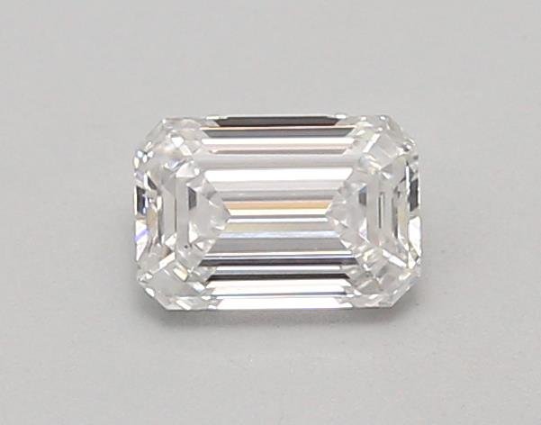 0.69ct D VVS2 Rare Carat Ideal Cut Emerald Lab Grown Diamond