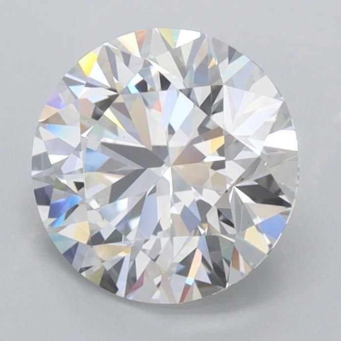 1.69ct D FL Rare Carat Ideal Cut Round Lab Grown Diamond