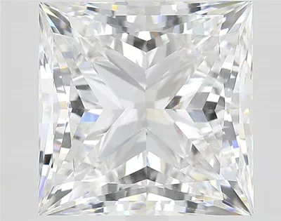 8.02ct E VS1 Rare Carat Ideal Cut Princess Lab Grown Diamond