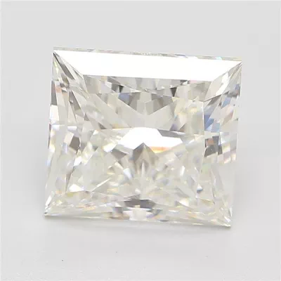 3.06ct G VS1 Rare Carat Ideal Cut Princess Lab Grown Diamond