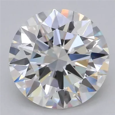 2.09ct F VVS2 Excellent Cut Round Lab Grown Diamond