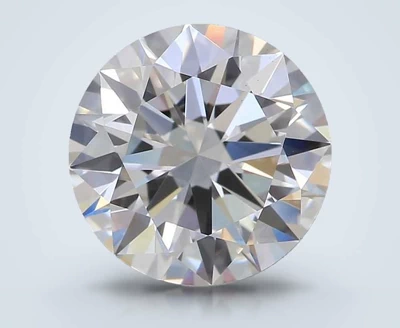 2.09ct F VVS2 Excellent Cut Round Lab Grown Diamond