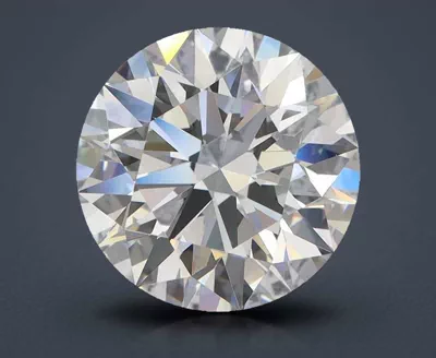 3.41ct D FL Rare Carat Ideal Cut Round Lab Grown Diamond