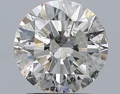 2.01ct G SI2 Rare Carat Ideal Cut Round Diamond
