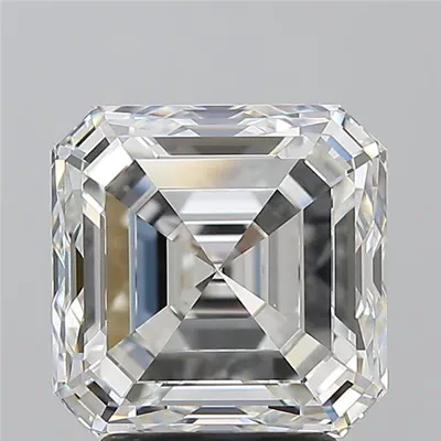 3.50ct G VVS2 Excellent Cut Asscher Diamond