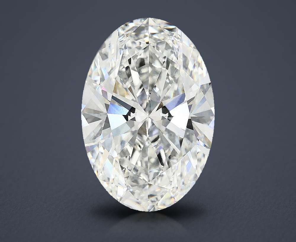 10.07ct E VVS2 Rare Carat Ideal Cut Oval Lab Grown Diamond