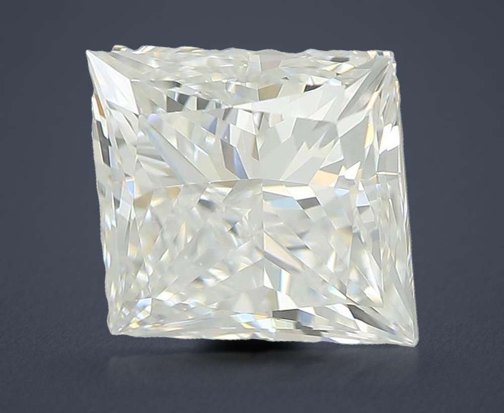 1.51ct E VS1 Rare Carat Ideal Cut Princess Lab Grown Diamond