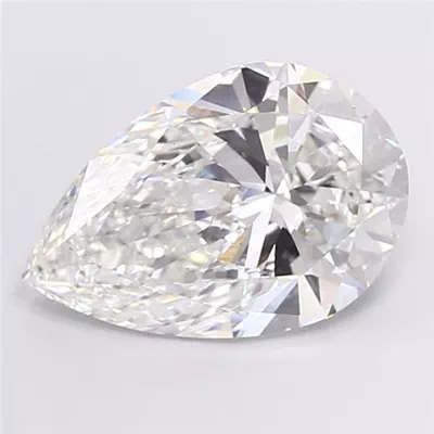 8.05ct E VS2 Very Good Cut Pear Lab Grown Diamond