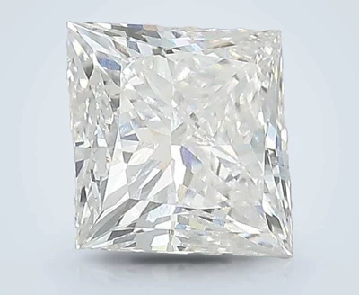 1.68ct F VVS2 Rare Carat Ideal Cut Princess Lab Grown Diamond