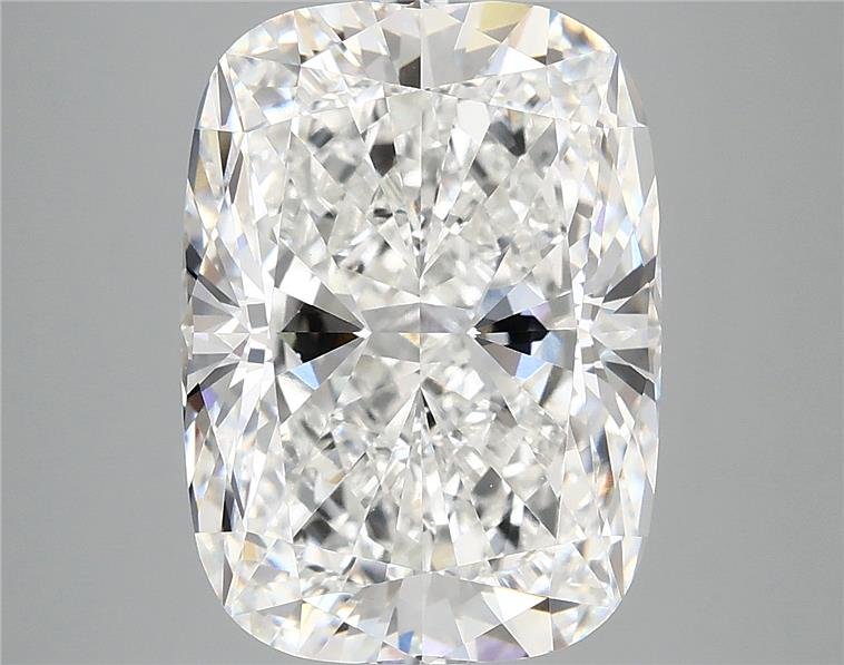 7.32ct F VVS2 Rare Carat Ideal Cut Cushion Lab Grown Diamond