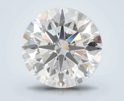 4.02ct D VVS2 Rare Carat Ideal Cut Round Lab Grown Diamond