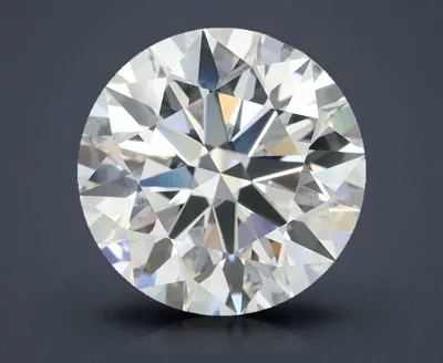 4.04ct D FL Rare Carat Ideal Cut Round Lab Grown Diamond