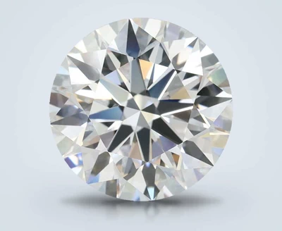4.04ct D FL Rare Carat Ideal Cut Round Lab Grown Diamond