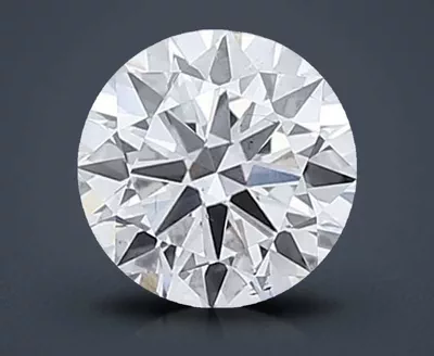 3.16ct F SI1 Ideal Cut Round Lab Grown Diamond