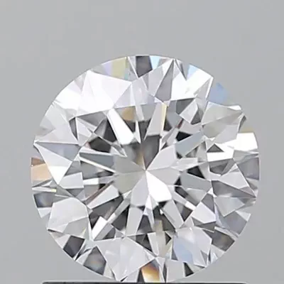 1.07ct D FL Rare Carat Ideal Cut Round Diamond