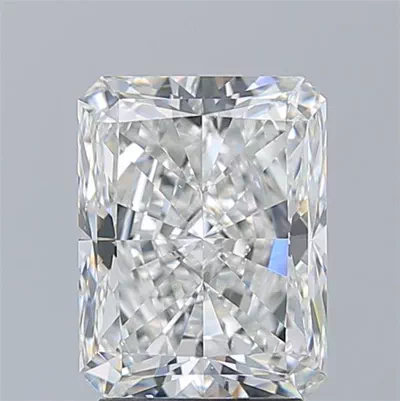 3.01ct G SI1 Rare Carat Ideal Cut Radiant Diamond