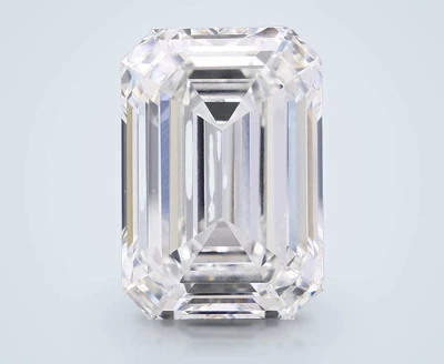 20.09ct G VS1 Rare Carat Ideal Cut Emerald Lab Grown Diamond