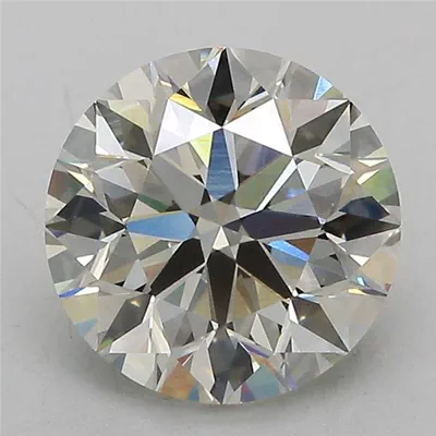 3.01ct J VS1 Excellent Cut Round Lab Grown Diamond