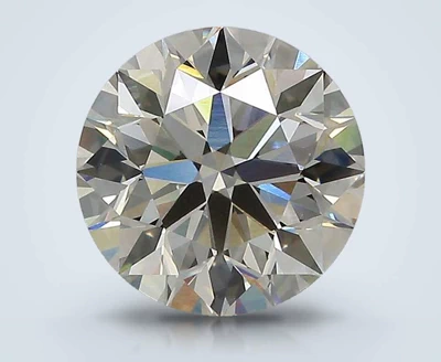 3.01ct J VS1 Excellent Cut Round Lab Grown Diamond