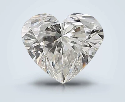 0.70ct I VS1 Rare Carat Ideal Cut Heart Diamond