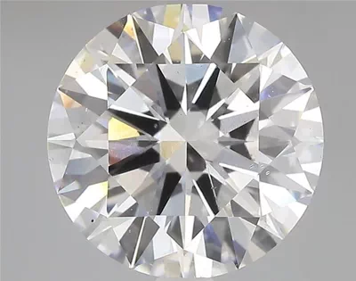 5.08ct E SI1 Rare Carat Ideal Cut Round Lab Grown Diamond