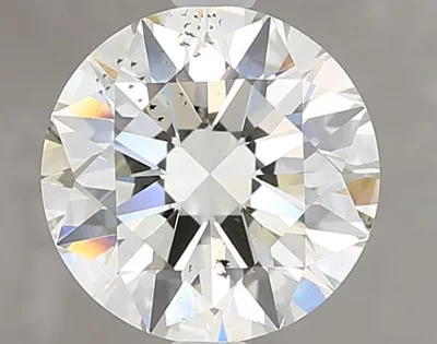 2.70ct K SI2 Rare Carat Ideal Cut Round Diamond