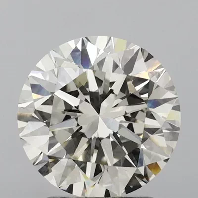 3.38ct I VVS2 Excellent Cut Round Lab Grown Diamond