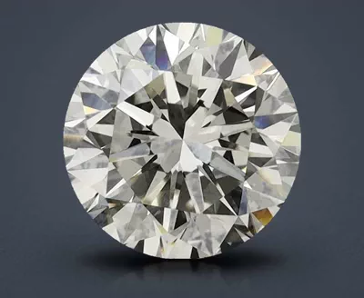 3.38ct I VVS2 Excellent Cut Round Lab Grown Diamond