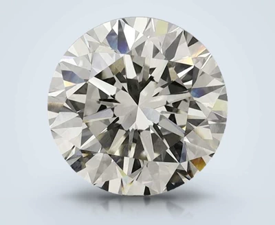 3.38ct I VVS2 Excellent Cut Round Lab Grown Diamond