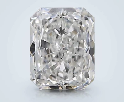 2.52ct E SI2 Rare Carat Ideal Cut Radiant Diamond