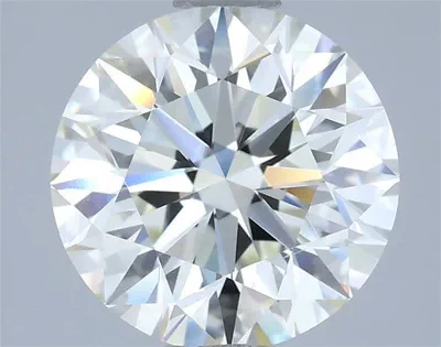 2.01ct J VVS2 Excellent Cut Round Diamond