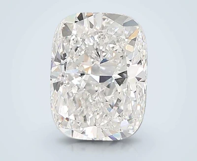 6.57ct E VVS2 Rare Carat Ideal Cut Cushion Lab Grown Diamond