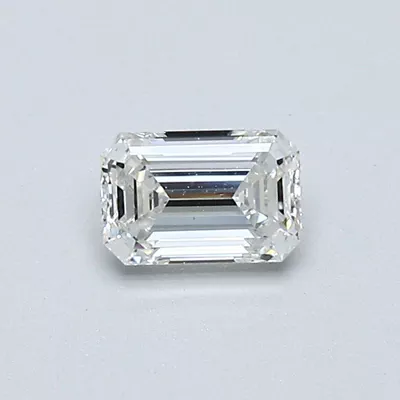 0.35ct G VS2 Rare Carat Ideal Cut Emerald Diamond