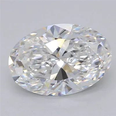 1.00ct D VVS2 Rare Carat Ideal Cut Oval Lab Grown Diamond