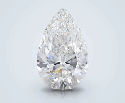 15.34ct E VS1 Rare Carat Ideal Cut Pear Lab Grown Diamond