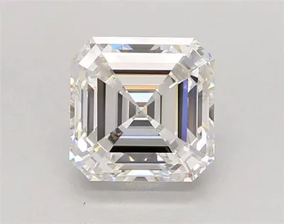 2.05ct E VVS2 Rare Carat Ideal Cut Asscher Lab Grown Diamond