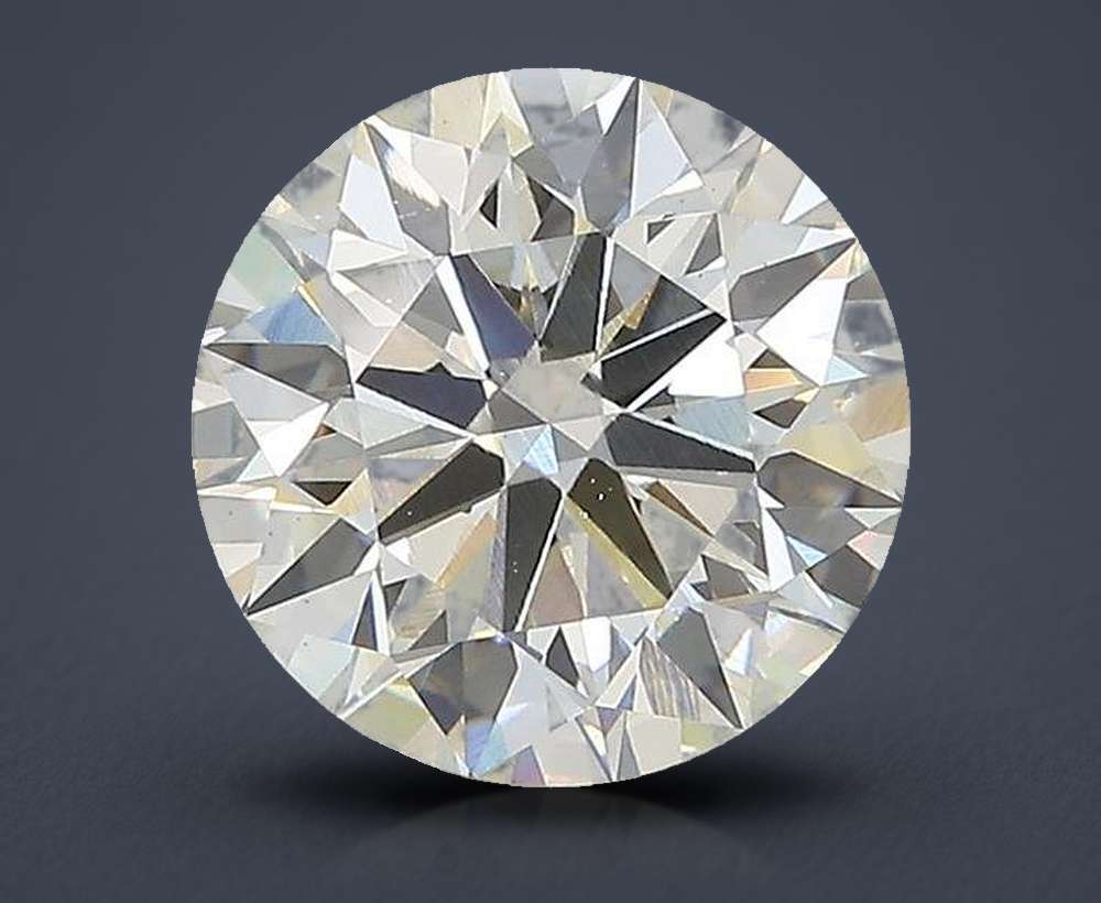 2.78ct J VS2 Rare Carat Ideal Cut Round Lab Grown Diamond