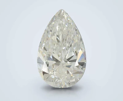8.01ct F VVS2 Very Good Cut Pear Lab Grown Diamond