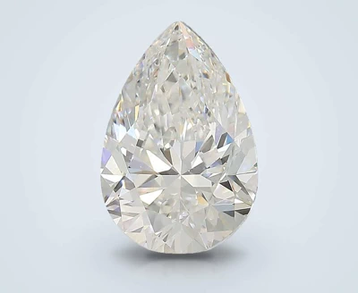 2.58ct F VS1 Rare Carat Ideal Cut Pear Lab Grown Diamond