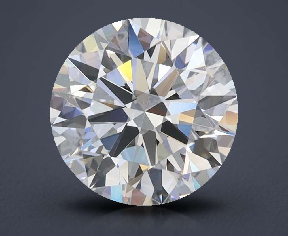 1.96ct E FL Rare Carat Ideal Cut Round Lab Grown Diamond